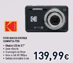 Unieuro Fotocamera digitale compatta FZ55 offerta