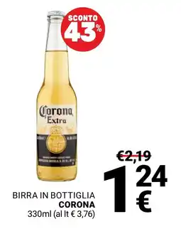 Supermercati Gulliver Birra in bottiglia CORONA offerta