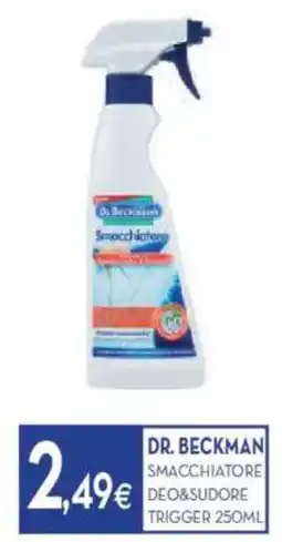 Proshop Dr. beckman smacchiatore deo&sudore trigger offerta