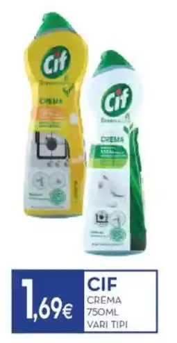Proshop Cif crema offerta