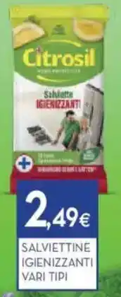 Proshop Citrosil salviettine igienizzanti offerta