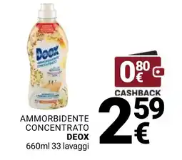 Supermercati Gulliver Ammorbidente concentrato DEOX offerta