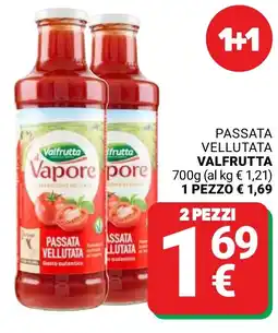 Supermercati Gulliver Passata vellutata VALFRUTTA offerta