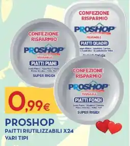 Proshop Proshop paitti riutilizzabili x24 offerta