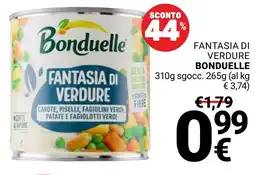 Supermercati Gulliver Fantasia di verdure BONDUELLE offerta