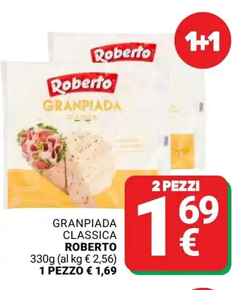Supermercati Gulliver Granpiada classica ROBERTO offerta