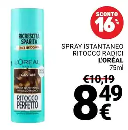 Supermercati Gulliver Spray istantaneo ritocco radici L'ORÉAL offerta