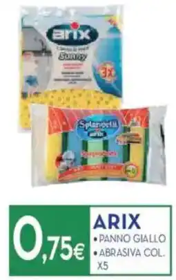 Proshop Arix panno giallo, abrasiva col. x5 offerta