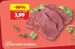 ALDI Il podere fettine scelte di equino offerta