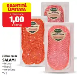 ALDI Freschi per te salami offerta