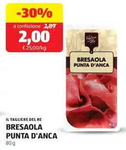 ALDI Il tagliere del re bresaola punta d'anca offerta