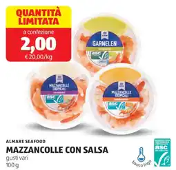 ALDI Almare seafood mazzancolle con salsa offerta