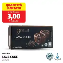 ALDI Gourmet lava cake offerta