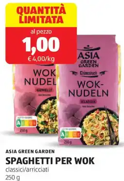 ALDI Asia green garden spaghetti per wok offerta
