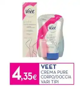 Proshop Veet crema pure corpo/doccia offerta