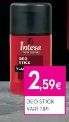 Proshop Intesa deo stick offerta