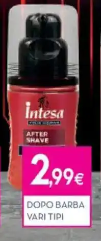 Proshop Intesa dopo barba offerta