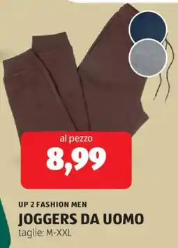 ALDI Up 2 fashion men joggers da uomo offerta