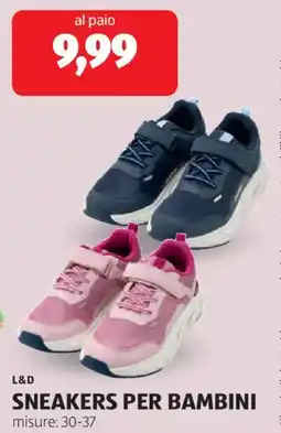 ALDI L&D Sneakers per bambini offerta