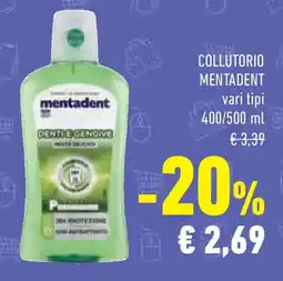 Conad Collutorio MENTADENT offerta