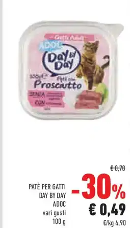 Conad Patè per gatti day by day ADOC offerta