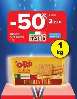 Carrefour BISCOTTI ORO SAIWA offerta