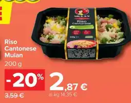 Carrefour RISO CANTONESE MULAN offerta