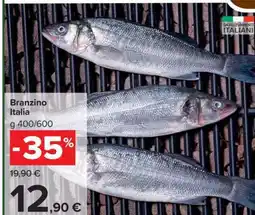 Carrefour Branzino Italia offerta