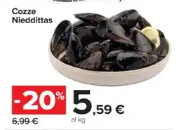 Carrefour Cozze Nieddittas offerta
