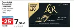 Carrefour Capsule L’Or Compatibili Nespresso offerta