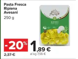 Carrefour Pasta Fresca Ripiena Avesani offerta