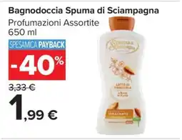 Carrefour Bagnodoccia Spuma di Sciampagna offerta