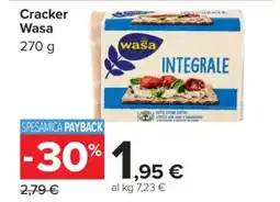 Carrefour Cracker Wasa offerta
