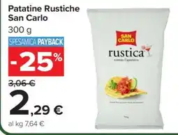 Carrefour Patatine Rustiche San Carlo offerta