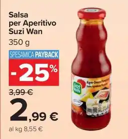 Carrefour Salsa per Aperitivo Suzi Wan offerta