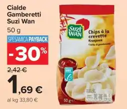 Carrefour Cialde Gamberetti Suzi Wan offerta