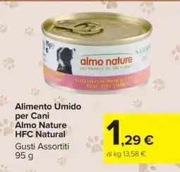 Carrefour Alimento Umido per Cani Almo Nature HFC Natural offerta