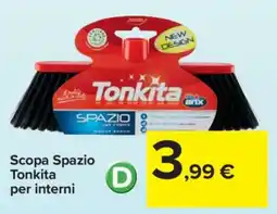 Carrefour Scopa Spazio Tonkita per Interni offerta