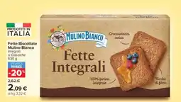 Carrefour Fette Biscottate Mulino Bianco offerta