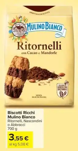 Carrefour Biscotti ricchi MULINO BIANCO offerta