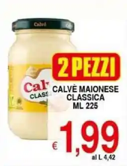 Iper Triscount Calvè maionese classica offerta
