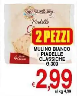 Iper Triscount Mulino bianco piadelle classiche offerta