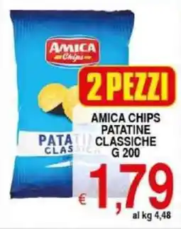 Iper Triscount Amica chips patatine classiche offerta