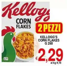 Iper Triscount Kellogg's corn flakes offerta