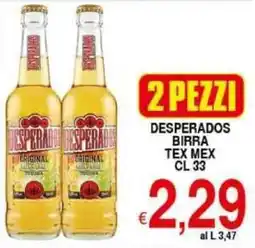 Iper Triscount Desperados birra tex mex offerta