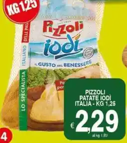 Iper Triscount Pizzoli patate iodi italia offerta