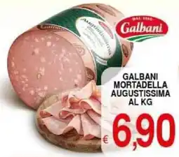 Iper Triscount Galbani mortadella augustissima offerta