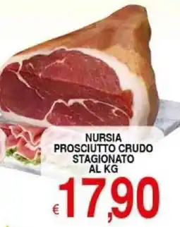 Iper Triscount Nursia prosciutto crudo stagionato offerta