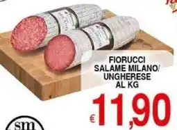 Iper Triscount Fiorucci salame milano/ ungherese offerta
