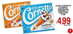 Iper Triscount Algida cornetto classico/ cioccolato caramello sbagliato offerta